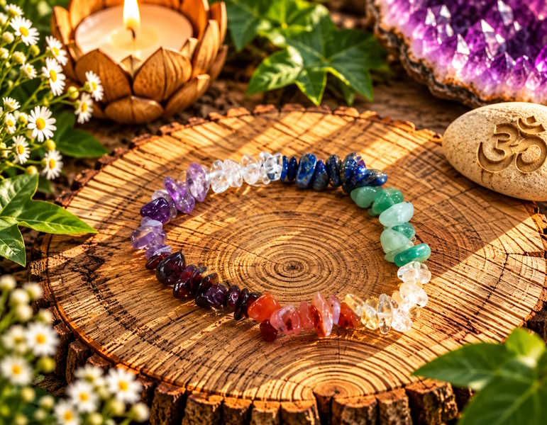 Pulsera chip 7 Chakras